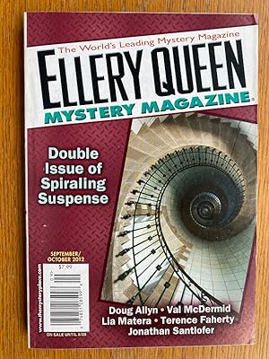 Bild des Verkufers fr Ellery Queen Mystery Magazine September and October 2012 zum Verkauf von Scene of the Crime, ABAC, IOBA