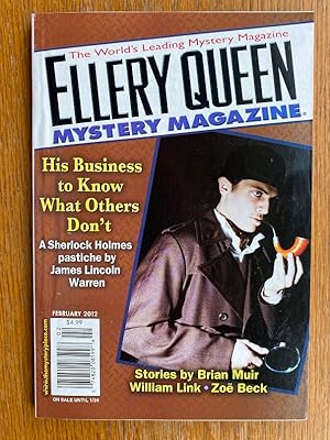 Imagen del vendedor de Ellery Queen Mystery Magazine February 2012 a la venta por Scene of the Crime, ABAC, IOBA