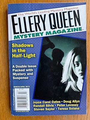 Bild des Verkufers fr Ellery Queen Mystery Magazine March and April 2012 zum Verkauf von Scene of the Crime, ABAC, IOBA