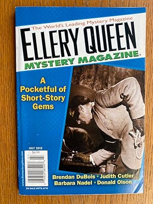 Image du vendeur pour Ellery Queen Mystery Magazine July 2012 mis en vente par Scene of the Crime, ABAC, IOBA