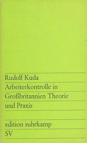 Seller image for Ghetto ohne Mauern : Ein Bericht aus der Unterschicht. / edition suhrkamp ; 606 for sale by Versandantiquariat Nussbaum