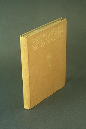 Seller image for Zwei Menschen: Roman in Romanzen. for sale by Steven Wolfe Books