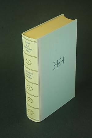 Seller image for Gedichte und lyrische Dramen. Herausgegeben von Herbert Steiner for sale by Steven Wolfe Books