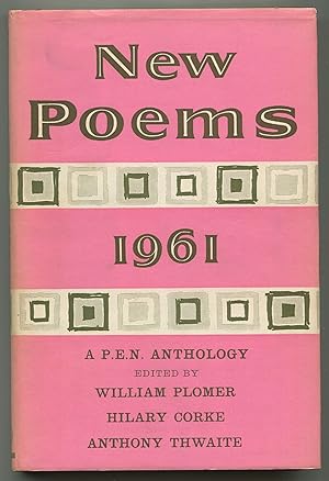 Bild des Verkufers fr NEW POEMS 1961: A P.E.N. Anthology of Contemporary Poetry zum Verkauf von Between the Covers-Rare Books, Inc. ABAA