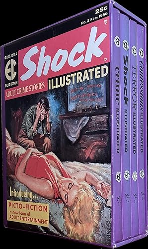 Seller image for EC Picto-Fiction Library Complete Box Set (Titles: Terror, Crime, Confessions, Shock) (Set of 4) for sale by Weather Rock Book Company