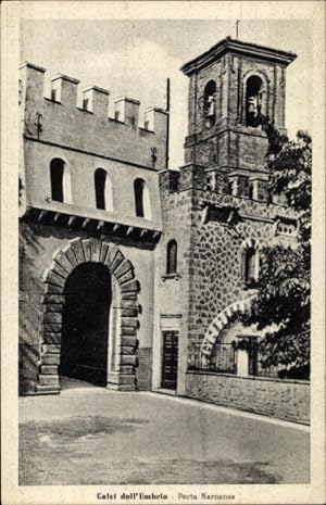 Seller image for Ansichtskarte / Postkarte Calvi dell'Umbria Umbrien, Porta Narnense for sale by akpool GmbH