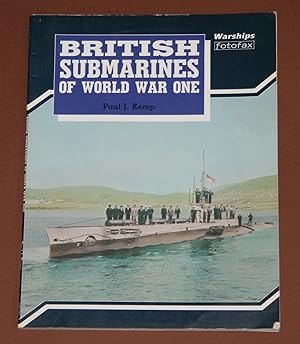 British Submarines of World War One. Warships Fotofax