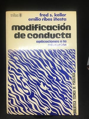 Imagen del vendedor de Modificacin de conducta a la venta por Libreria Anticuaria Camino de Santiago