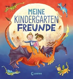 Bild des Verkufers fr Meine Kindergarten-Freunde (Drachen) : Freundebuch, Eintragbuch, Poesiealbum mit Lesebndchen fr Kindergartenkinder ab 3 Jahren zum Verkauf von Smartbuy