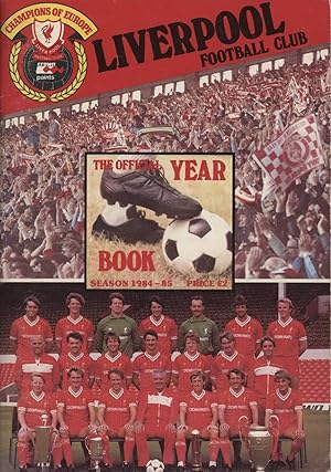 Imagen del vendedor de LIVERPOOL FOOTBALL CLUB OFFICIAL YEAR BOOK 1984-85 a la venta por Sportspages