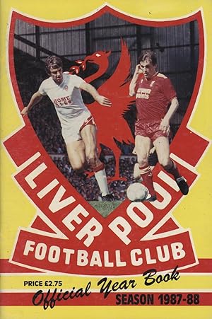 Imagen del vendedor de LIVERPOOL FOOTBALL CLUB OFFICIAL YEAR BOOK 1987-88 a la venta por Sportspages