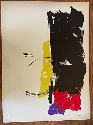 JEAN MIOTTE: Original lithograph, 40/95 edition - 52 x 76 cm, signbed by the artist