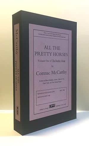 ALL THE PRETTY HORSES ARC First State Custom Display Case