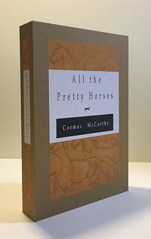 ALL THE PRETTY HORSES Limited Softcover Custom Display Case