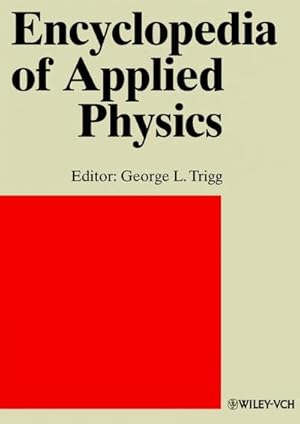 Seller image for Encyclopedia of Applied Physics: Volume 13: Order-Disorder Transitions to Physics and Engineering Organizations for sale by CSG Onlinebuch GMBH