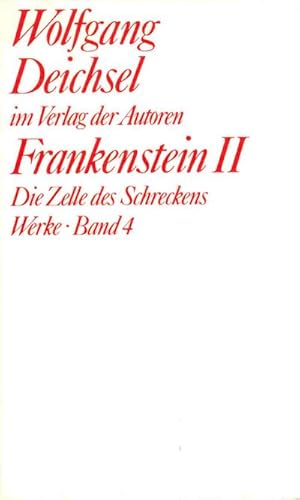 Bild des Verkufers fr Werke: Frankenstein, Bd.2, Die Zelle des Schreckens (Theaterbibliothek) zum Verkauf von CSG Onlinebuch GMBH