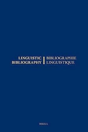 Image du vendeur pour Bibliographie linguistique de l'anne 1988 / Linguistic Bibliography for the Year 1988: et complment des annes prcdentes/ and supplement for previous years mis en vente par CSG Onlinebuch GMBH