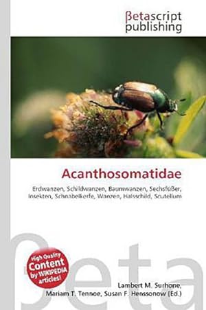 Immagine del venditore per Acanthosomatidae venduto da CSG Onlinebuch GMBH
