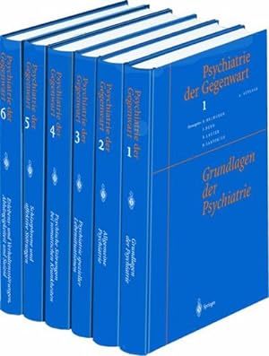 Seller image for Psychiatrie der Gegenwart. Bnde 1 bis 6 - 6 Bnde, komplett for sale by CSG Onlinebuch GMBH
