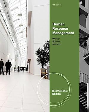 Bild des Verkufers fr Human Resource Management, International Edition zum Verkauf von CSG Onlinebuch GMBH