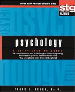 Seller image for Psychology: A Self-Teaching Guide (Wiley Self-Teaching Guides) for sale by CSG Onlinebuch GMBH