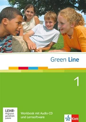 Image du vendeur pour Green Line 1 - Workbook mit Audio-CD und Lernsoftware (fr Gymnasium) mis en vente par CSG Onlinebuch GMBH