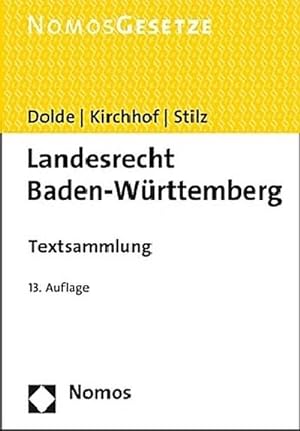 Seller image for Landesrecht Baden-Wrttemberg: Textsammlung - Rechtsstand: 15. Februar 2017 for sale by CSG Onlinebuch GMBH