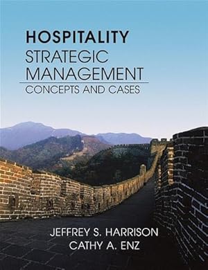 Image du vendeur pour Hospitality Strategic Management: Concepts and Cases mis en vente par CSG Onlinebuch GMBH