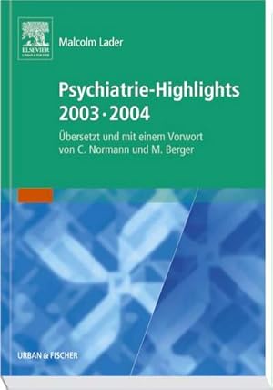 Imagen del vendedor de Psychiatrie-Highlights 2003-04 a la venta por CSG Onlinebuch GMBH