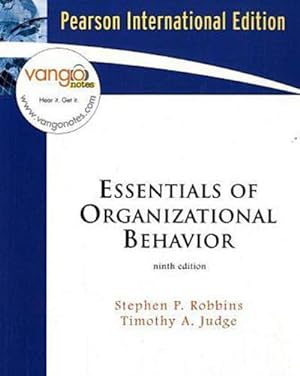 Seller image for Essentials of Organizational Behavior for sale by CSG Onlinebuch GMBH