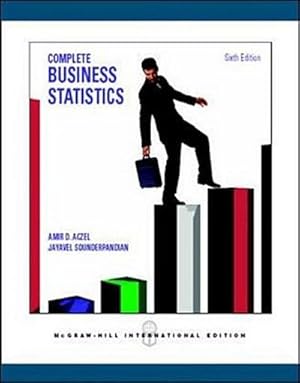 Immagine del venditore per Complete Business Statistics venduto da CSG Onlinebuch GMBH