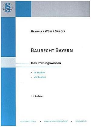 Immagine del venditore per Baurecht Bayern venduto da CSG Onlinebuch GMBH