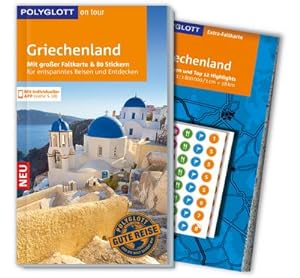 Seller image for POLYGLOTT on tour Reisefhrer Griechenland: Mit groer Faltkarte, 80 Stickern und individueller App for sale by CSG Onlinebuch GMBH