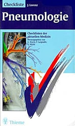Bild des Verkufers fr Checklisten der aktuellen Medizin, Checkliste Pneumologie zum Verkauf von CSG Onlinebuch GMBH