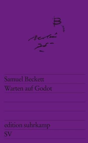 Imagen del vendedor de Warten auf Godot: Faksimileausgabe (edition suhrkamp) a la venta por CSG Onlinebuch GMBH