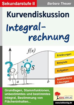 Bild des Verkufers fr Kurvendiskussion / Integralrechnung: Kopiervorlagen zum Einsatz in der SEK II zum Verkauf von CSG Onlinebuch GMBH