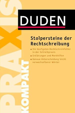 Bild des Verkufers fr Stolpersteine der Rechtschreibung (Duden Ratgeber) zum Verkauf von CSG Onlinebuch GMBH