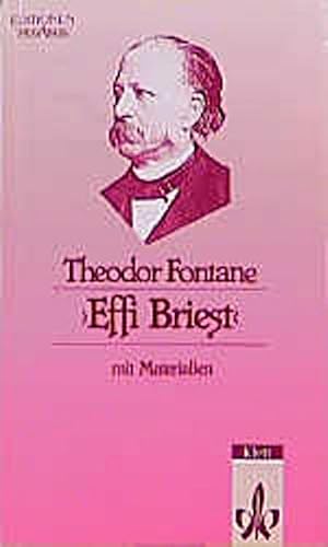 Bild des Verkufers fr Effi Briest : mit Materialien / Theodor Fontane. Ausgew. u. eingel. von Hanns-Peter Reisner u. Rainer Siegle / Editionen fr den Literaturunterricht zum Verkauf von CSG Onlinebuch GMBH