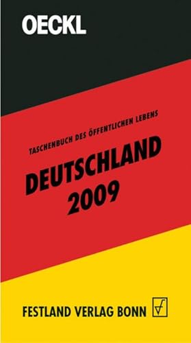 Seller image for Oeckl. Taschenbuch des ffentlichen Lebens   Deutschland 2009: Buchausgabe for sale by CSG Onlinebuch GMBH