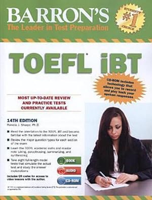 Image du vendeur pour Barron's TOEFL iBT with CD-ROM and 2 Audio CDs (Barron's: the Leader in Test Preparation) mis en vente par CSG Onlinebuch GMBH