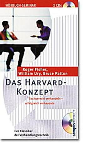 Seller image for Das Harvard-Konzept: Sachgerecht verhandeln - erfolgreich verhandeln for sale by CSG Onlinebuch GMBH