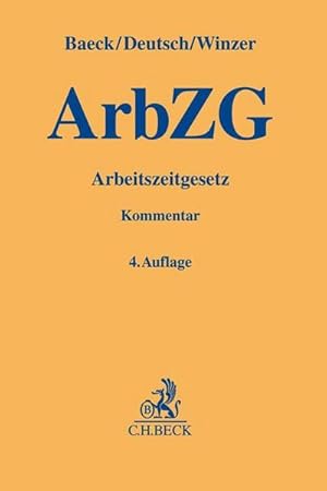 Seller image for Arbeitszeitgesetz (Gelbe Erluterungsbcher) for sale by CSG Onlinebuch GMBH