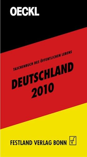 Seller image for OECKL Taschenbuch des ffentlichen Lebens - Deutschland 2010, Buchausgabe - for sale by CSG Onlinebuch GMBH