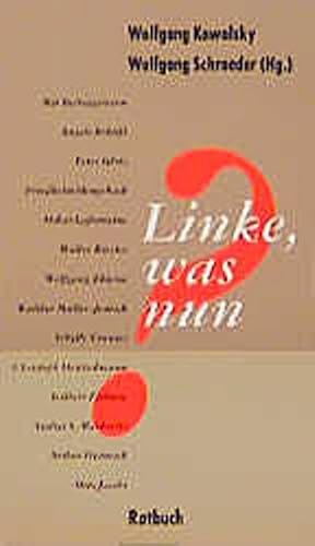 Seller image for Rotbuch Taschenbcher, Nr.84. Linke, was nun? for sale by CSG Onlinebuch GMBH