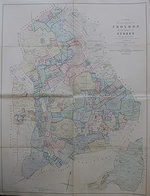 A Plan of the Parish of Croydon in the County of Surrey Shewing the Allotments in the Common and ...