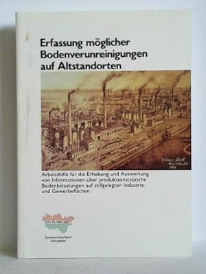 Seller image for Erfassung mglicher Bodenverunreinigungen auf Altstandorten for sale by Celler Versandantiquariat