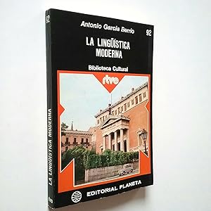 Imagen del vendedor de La lingstica moderna a la venta por MAUTALOS LIBRERA