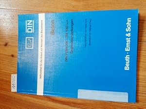 Bild des Verkufers fr Hilfsmittel fr die Arbeit mit Normen des Bauwesens. Beton : DIN V ENV 206 - DIN 1045 u.a. ; Gegenberstellungen zum Verkauf von Gebrauchtbcherlogistik  H.J. Lauterbach