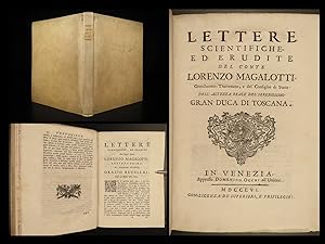 Image du vendeur pour Lettere scientifiche, ed erudite del Conte Lorenzo Magalotti mis en vente par Schilb Antiquarian