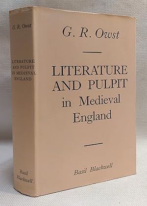 Literature and Pulpit in Medieval England: A Neglected Chapter in the History of English Letters ...